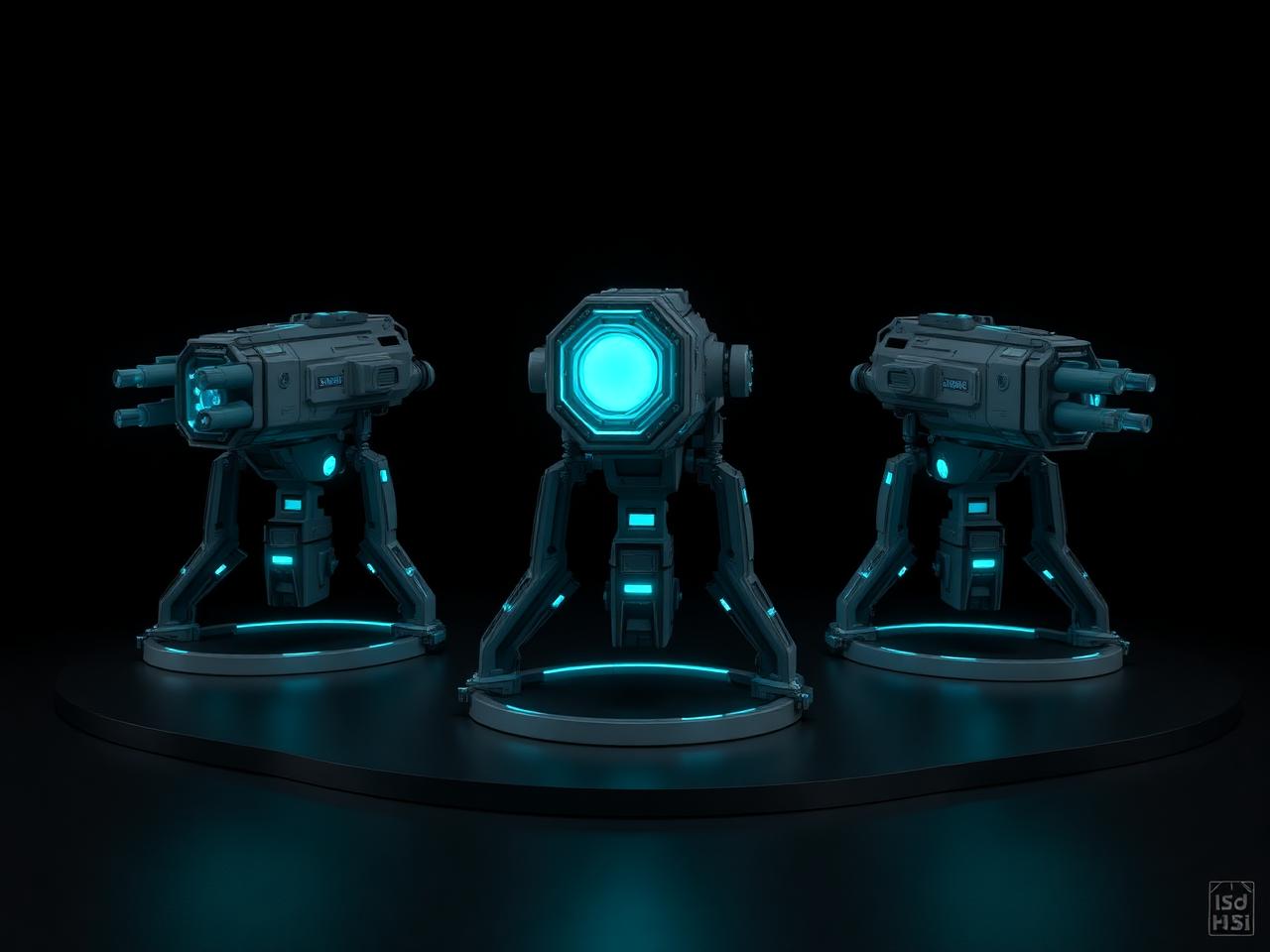 Automated Turret Family